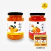 허니비푸드 꿀을 그린사람들 과일차 2종 B세트(유자차500g+자몽차500g)