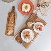 제너 티크나무 원목 플레이팅도마 + 사각도마