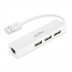 엑토 2 in 1 USB LAN 어댑터 허브 콤보 HUBL-01