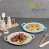 홈셰프 파르페 IH 칼라 그리들 30CM 2종(블루,아이보리), hc1102BI