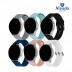 니바다 NVD 6002 퀵릴리즈 갤럭시워치 스트랩 실리콘밴드 20mm(외경 40/41/42/44mm 호환가능) 6종 중 택1