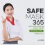 일회용 투명위생 마스크 SAFE MASK 365 30매 (끈부착)