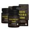 [헤어고민 쉽게해결] 우디니 비오틴 맥주효모 5000 600mg x 60정 3박스(3개월분)