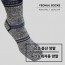 [연주양말] 남성용 등산양말 12족(색상랜덤발송)
