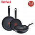 테팔 퍼펙트 쿠킹 다크 인덕션 프라이팬 24cm+28cm+멀티팬 28cm TFC-PC48W