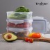 트렌톤 밀폐용기 이츠락 1호 3종 (900ml x 3개)
