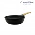 코닝웨어 블랙라벨 티타늄 쿡웨어 궁중팬 28cm CW-28W-BKL