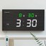 국산 루나리스 FM 전파 수신 LED 벽시계 마일드 42cm