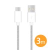 코시 패브릭 타입C 케이블 3m UC3284C3