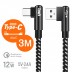 UM2 L자형 C타입고속케이블 CL524(3M/블랙)
