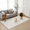 휴팡 PVC 양면 6T 폴딩형 강아지매트 미끄럼방지 슬개골보호 애견매트 소형(4단 접이식) 70 x 180cm