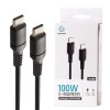 플라이토 이마커 100W 초고속 충전 C-to-C 케이블 3m