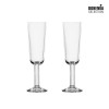 보헤미아 크리스탈 샬레 샴페인잔 200ml 2P