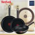 테팔 초코브라우니 프라이팬 24cm+멀티팬 28cm+G6 드레스 블루 프라이팬 28cm+죠르노펠리체 실리콘 멀티 유리 뚜껑 M TFC-CB4WDB8SMCM