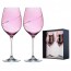 디아망떼 크리스탈 와인잔 핑크 실루엣(레드)470ml x 2