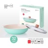 디오바코 IH 우드세라믹 전골웍팬 32cm