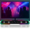 유니콘 2세대 레인보우 RGB LED 게이밍 USB 2채널 컴퓨터 PC사운드바 스피커 SB-M9