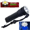WhiteLaser LED LED 충전식 줌 서치 라이트 손전등 후레쉬 A85