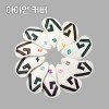 지브이골프코리아 정품 지브이투어 GV G 아이언 커버 (화이트)