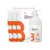 [레인보우샵]주방세제 액티브 베이킹소다 워터 400ml 리필 세트(본품1개+리필3개)