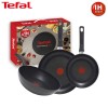테팔 인덕션 델리커시 티타늄 프라이팬 22cm+28cm+멀티팬 28cm TFC-ID28W