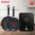 테팔 스피디 1구 인덕션레인지+인덕션 델리커시 티타늄 프라이팬 22cm+24cm IH7218ID24