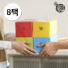 조선황실 친환경 미용티슈 컬러팩 180매X8팩