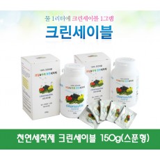 천연세척제 크린세이블 150g(스푼형)