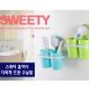 스위티 흡착식 다목적 트윈 수납함