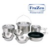 [프라젠] FraZen 프리미엄 쿡웨어 코펠 13P 세트 (3~4인용)