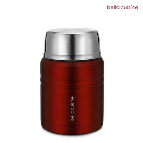 [벨라쿠진]  스테인리스 스틸 보온 죽통 500ml