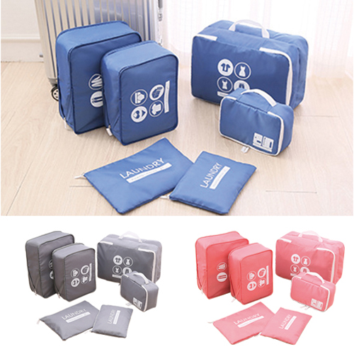 피트래블 확장형 파우치 6종세트