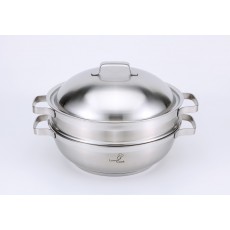 로웰쿡 3중바닥 찜웍 28cm