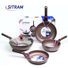 [SITRAM] 시트램 그라노블코팅 팬&웍 5종 세트