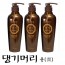 댕기머리 두피관리용 윤 프리미엄 샴푸 400ml*3종