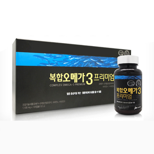 [중외제약] 중외 복합 오메가3 프리미엄 (1,100mg x 30캡슐) - 120일분