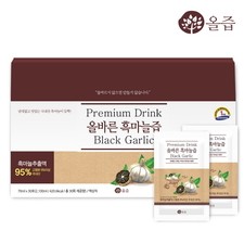 [올즙]올바른 흑마늘 70ml*30포