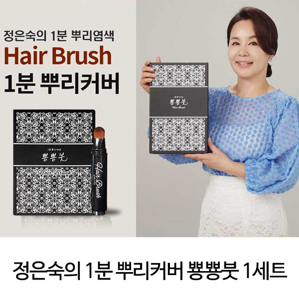 정은숙의 1분 뿌리커버 뿅뿅붓 1세트