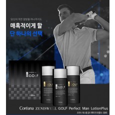 [강력추천] 코리아나 제니스웰 골프 퍼팩트맨 로션플러스 3종세트