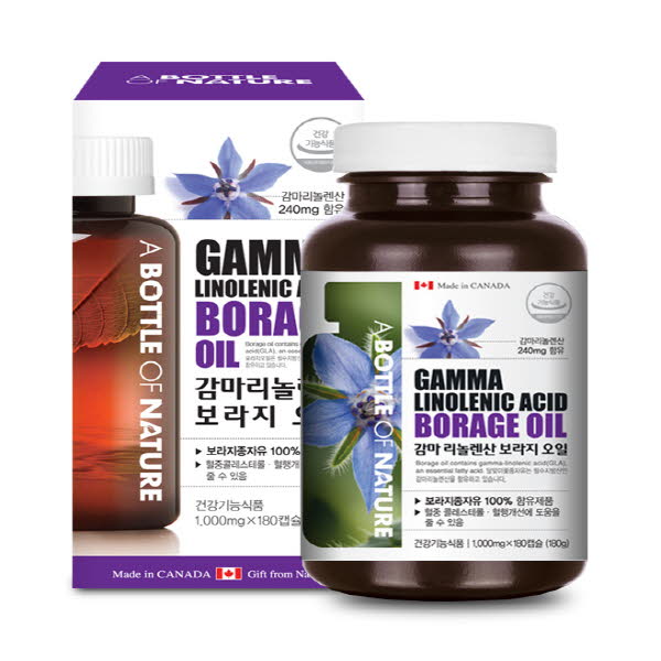 어바틀 감마리놀렌산 보라지오일(1000mg*180캡슐)