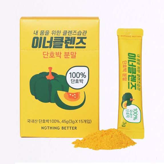 [이너클렌즈] 국내산 단호박 분말 가루 15개입