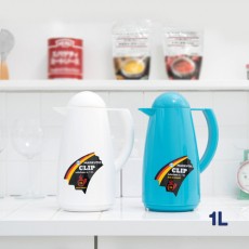 독일 마쿠텍 진공 유리 보온보냉 클립 주전자 1,000ml
