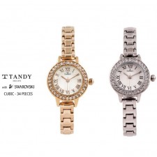 [TANDY]탠디 스와로브스키 여성시계 T4870