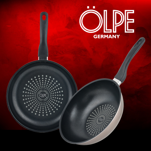 [OLPE] 독일 올페 레트로 다이아몬드 후라이팬2종세트 (28F+28W) OLP-8F8W