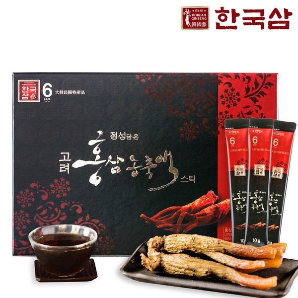 한국삼 정성담은 고려 홍삼농축액 스틱 10ml x 30포