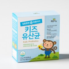 장튼튼한 우리아이 키즈유산균 1.5g*60포