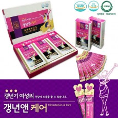 명기삼 갱년앤케어 10gx30개 여성전용 홍삼 석류 스틱