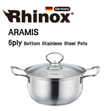 라이녹스 아라미스 스테인레스 냄비 5중바닥 18양수