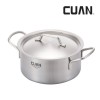 [CUAN] 쿠앤 헤닝 통3중 스텐레스 냄비 24양수