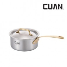 [CUAN] 쿠앤 헤닝골드 통3중 스텐레스 냄비 16편수